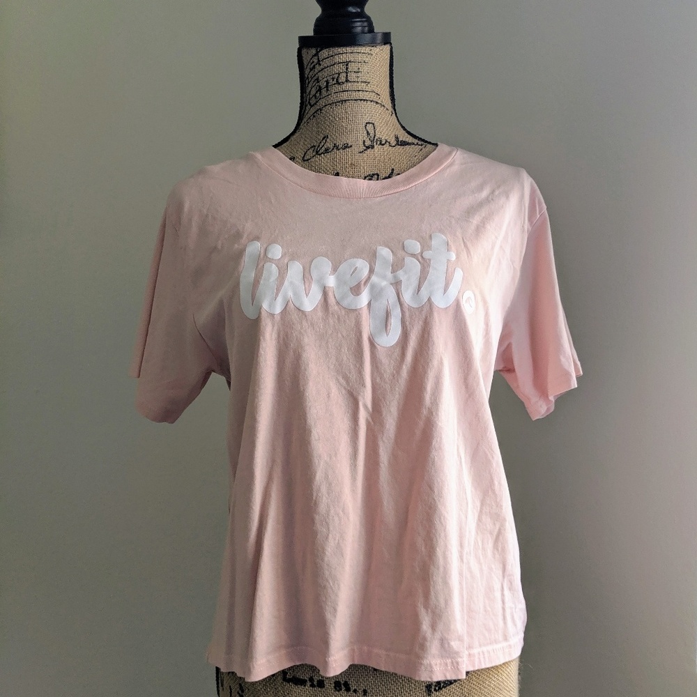 Live Fit cropped t-shirt